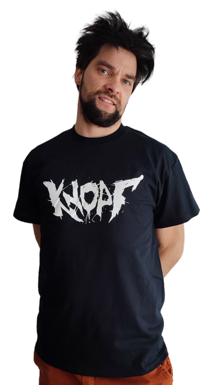 KNOPF T-shirt "Schriftzug Knopf"